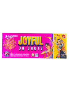 30 SHOT MULTICOLOUR WITH CRACKLING - SRI AMMAN
